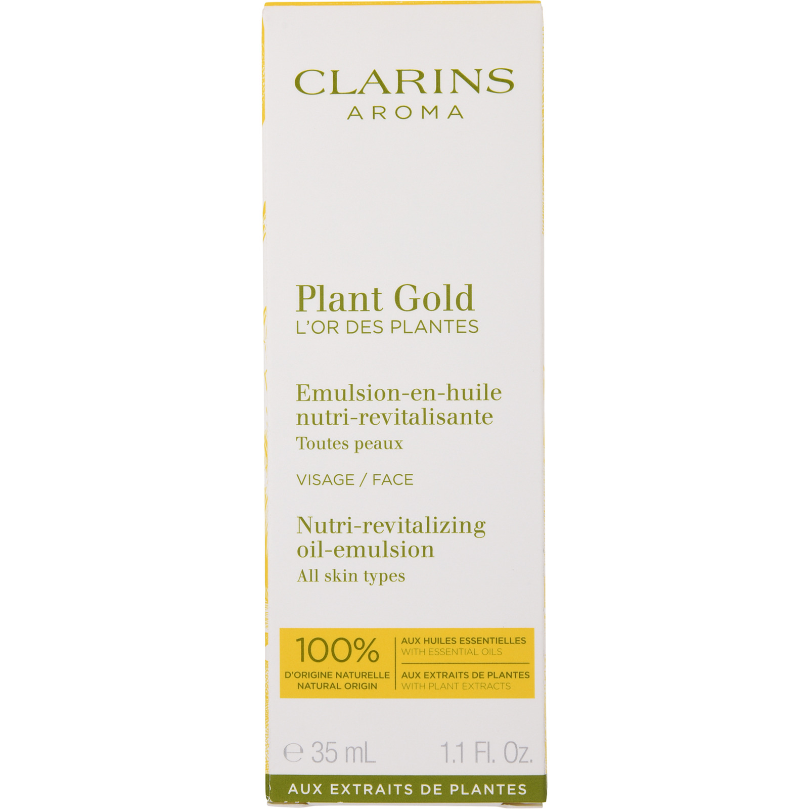 Clarins Aroma Plant Gold Gesichtscreme 35 ml