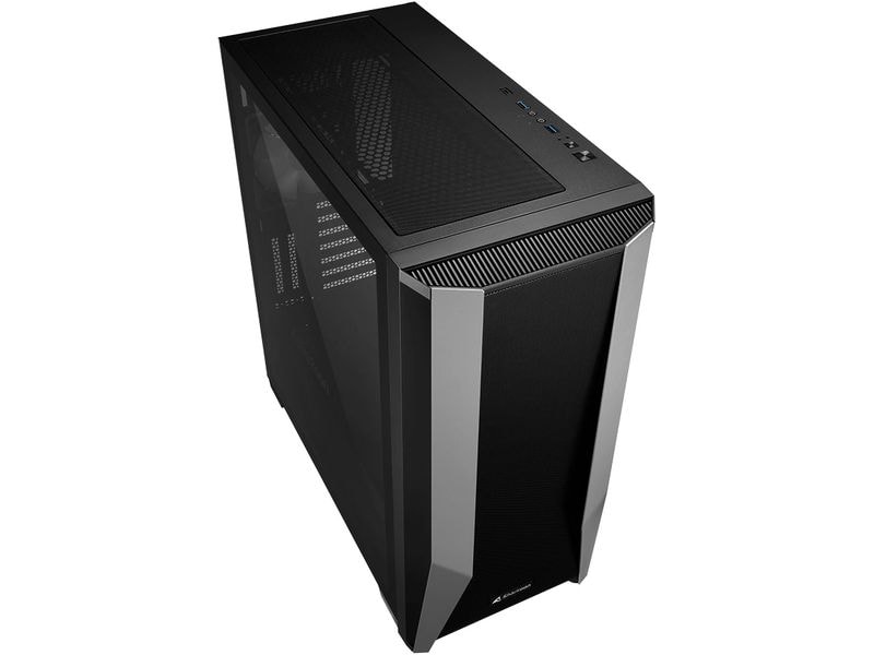 Sharkoon PC-Gehäuse TG7M RGB Gaming-Mini-Tower mit Sichtfenster und RGB-Beleuchtung