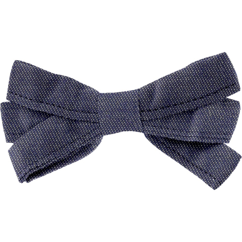 Barrette Noeud Ruban Jean Fin
