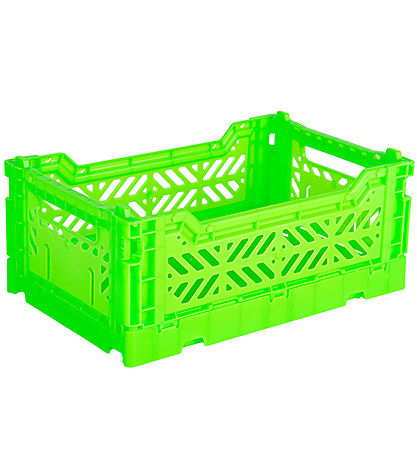 Aykasa Klappbox - 27x17x11 cm - Mini - Neon Green