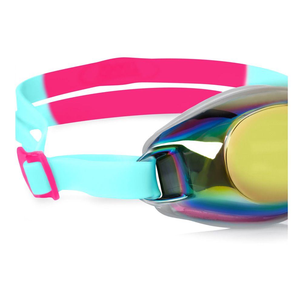 Zoggs ENDURA MIRROR - Lunettes de natation aqua pink/mirrored multi