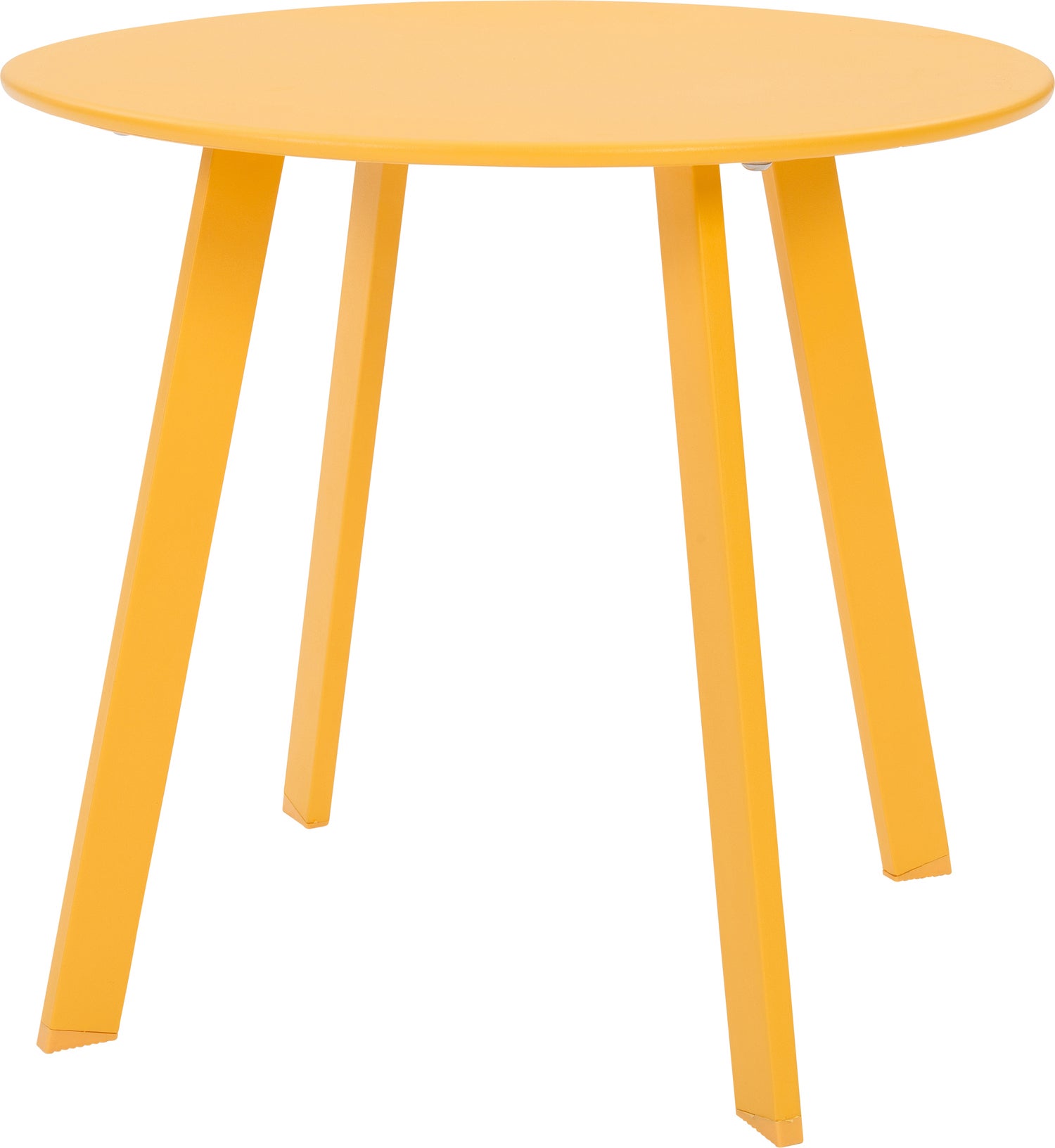 Intratuin bijzettafel Latte geel D 50 H 45 cm