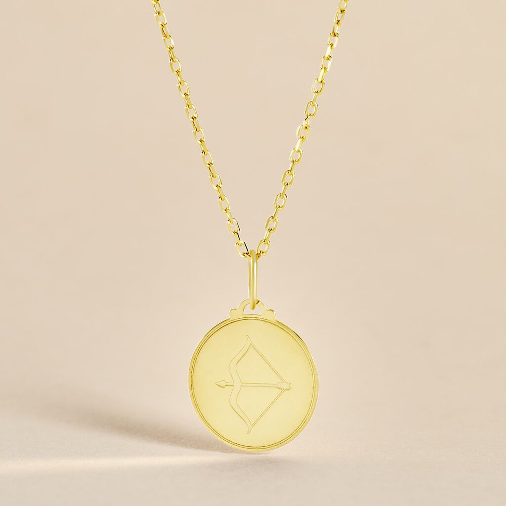 Pendentif Lamie Zodiaque Or Jaune