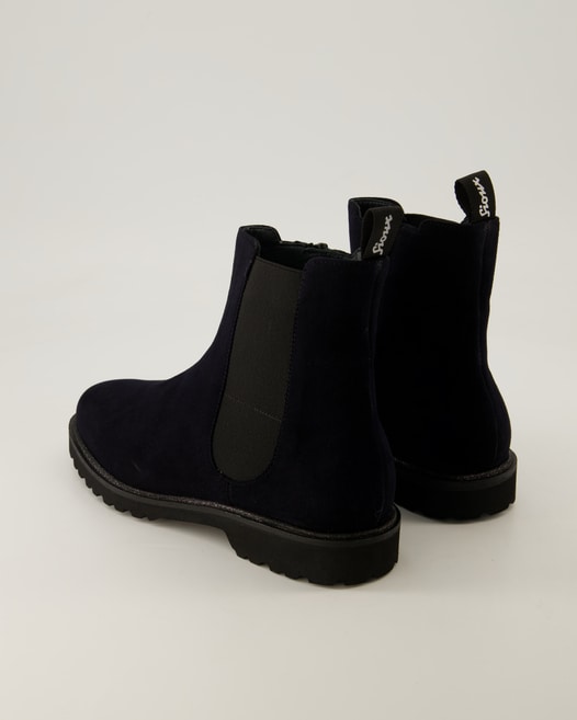 Sioux Meredith-745-H Chelsea Boots in Blau
