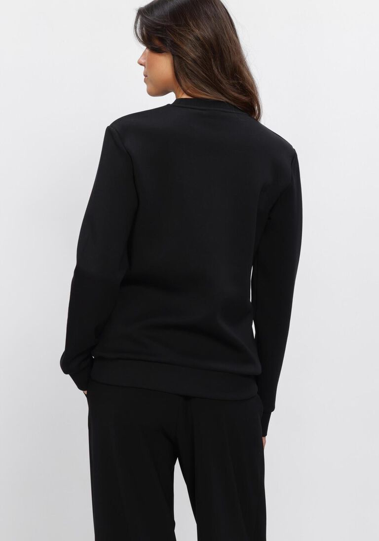 zwarte house of gravity trui classic signature sweater