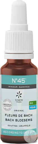 Fleurs de Bach Mélanges Bio N°45 Minceur Gouttes 20ml