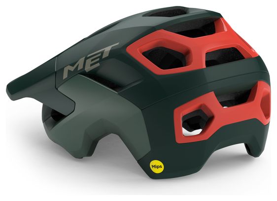 Casque VTT Met Revo Mips Bleu Vert