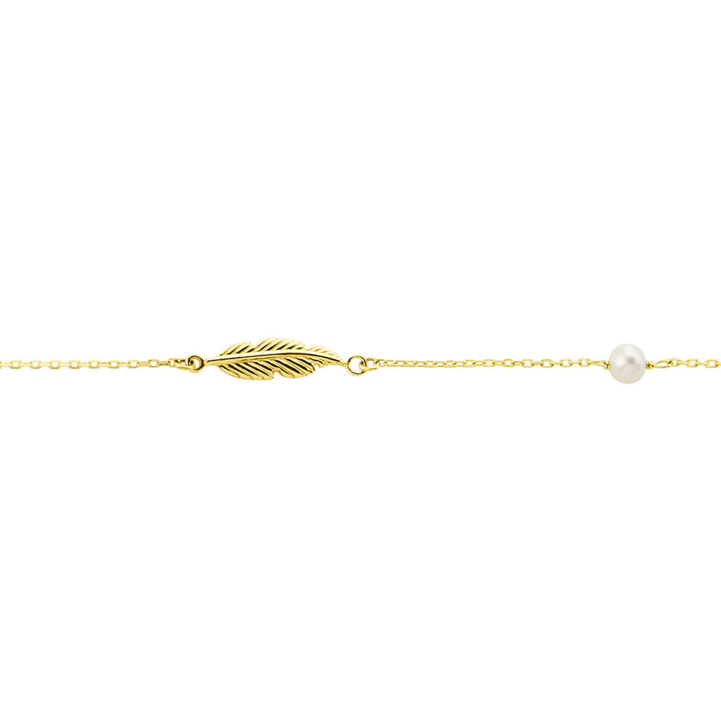 Bracelet Juditte Or Jaune Perle De Culture