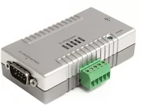 Startech.com USB auf 2x Seriell Adapter - USB zu RS232 / RS422 / RS485 Seriell Konverter (COM) - Serieller Adapter - USB 2.0 - RS-232, RS-422, RS-485 - 2 Anschl?sse - Grau (ICUSB2324852)