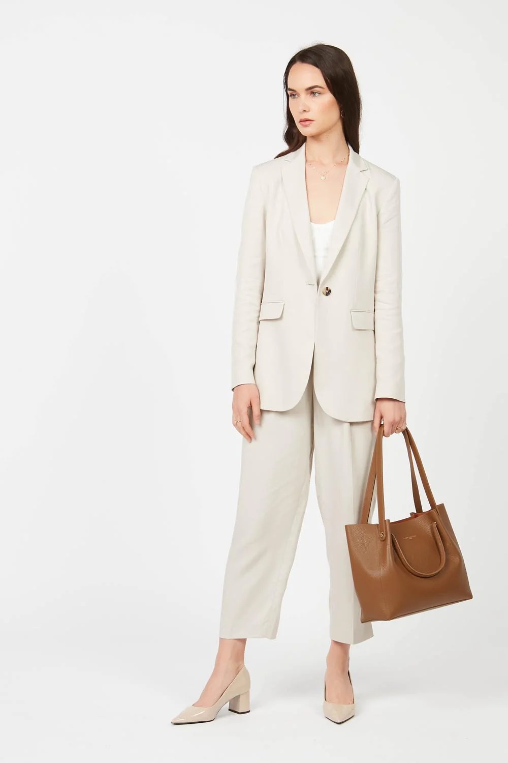 Foulonné Double-Sac cabas épaule
