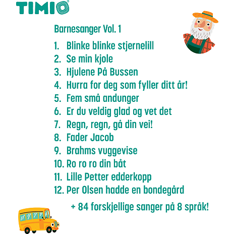 Timio Disc Sæt 1