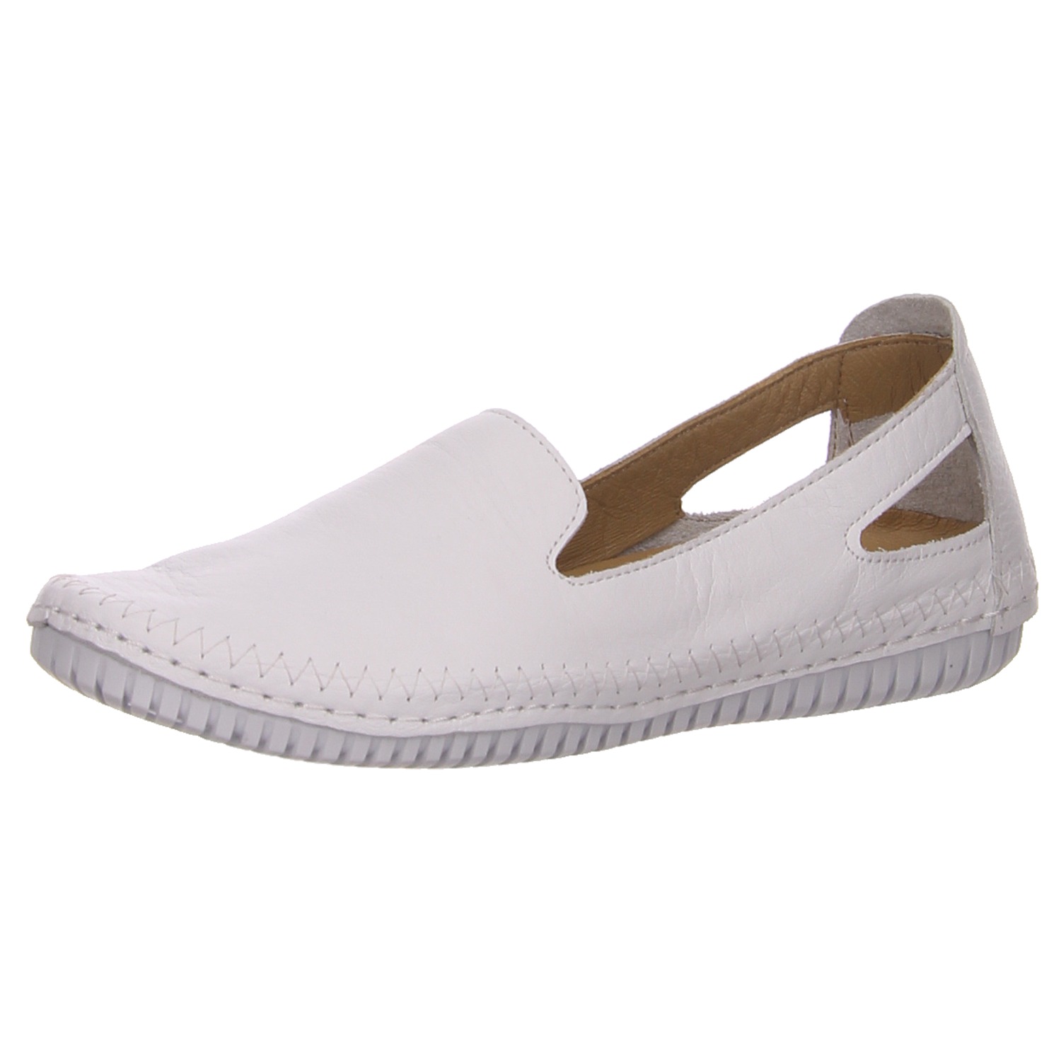 elbandi Slipper weiß weiss/weiss kombi