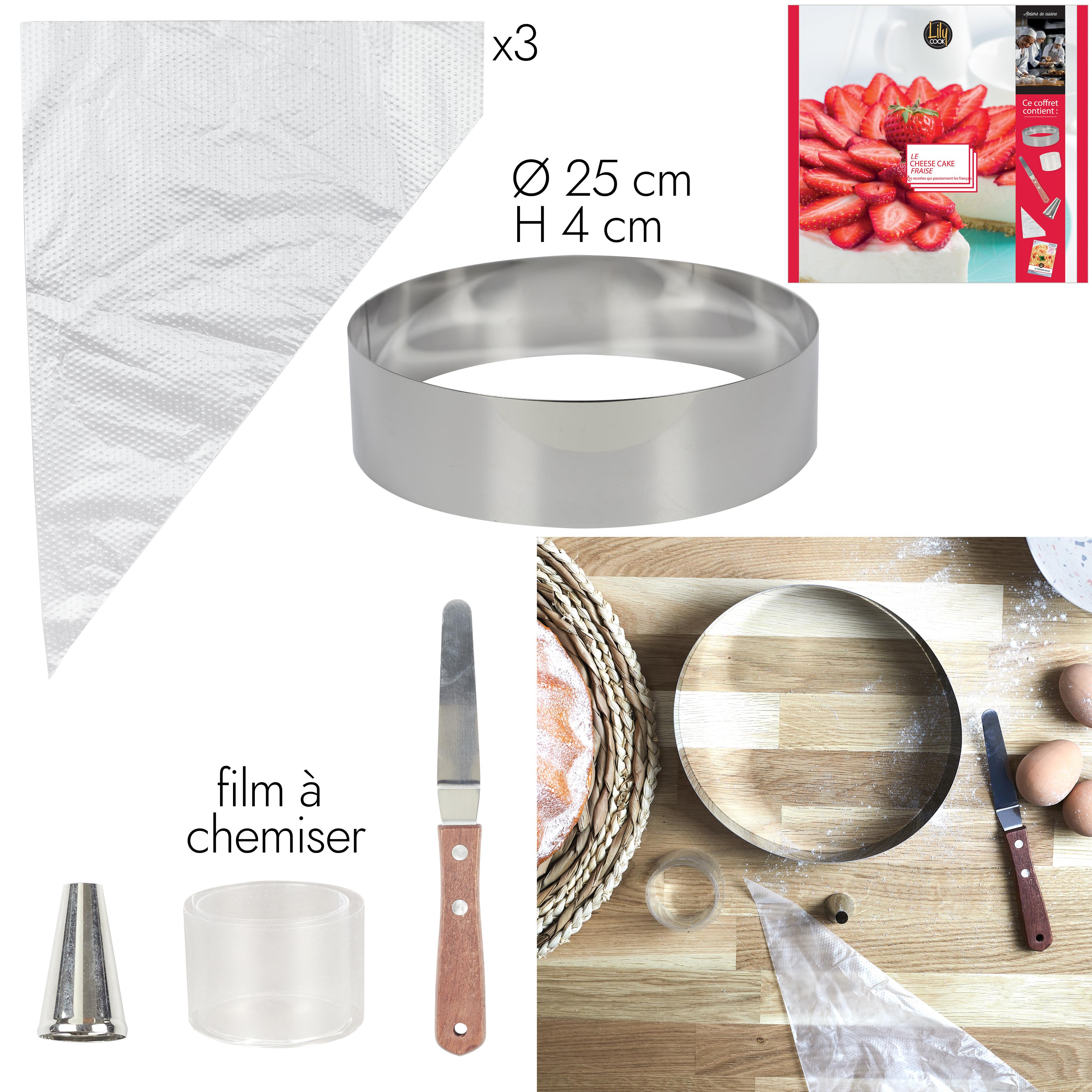 COFFRET CHEESECAKE FRAISE