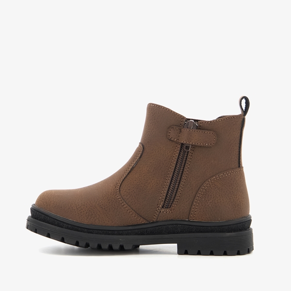 Blue Box jongens chelsea boots donkerbruin