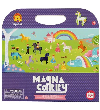 Tiger Tribe Magnetbuch - Magna Carry - Unicorn Königreich