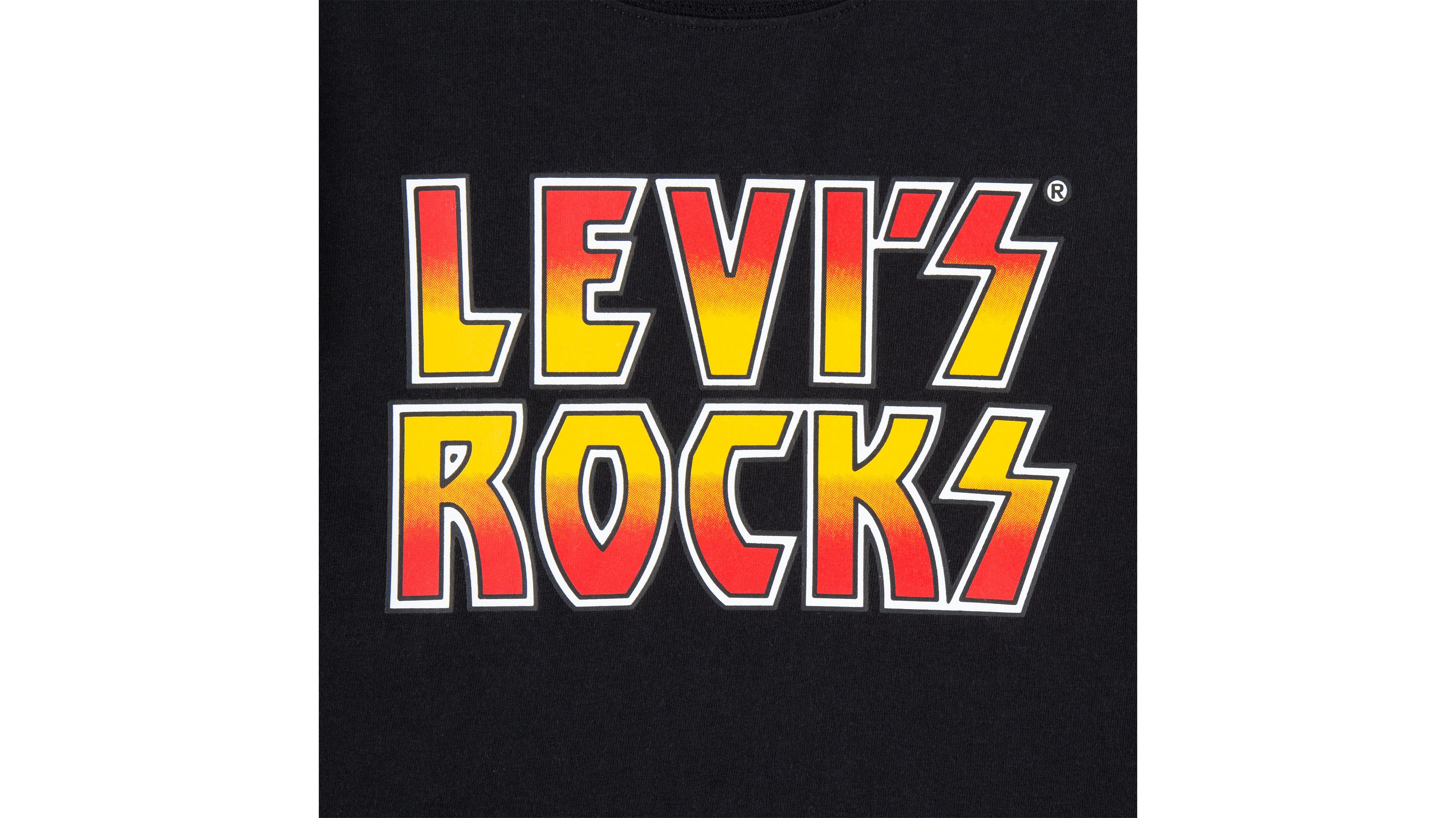 T-shirt Rocks - Black - Noir