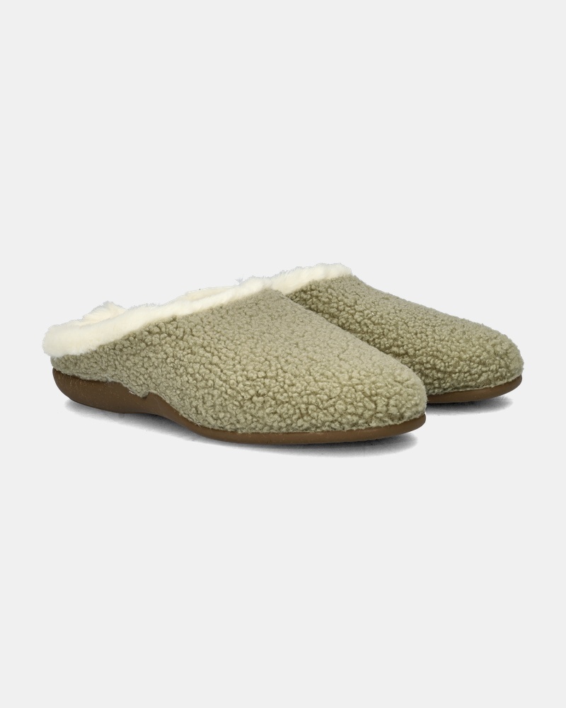 Nelson Home Pantoffels  - groen