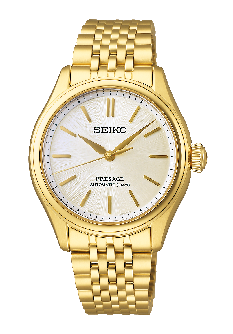 Seiko Presage Classics Shiroiro Gold 36mm SPB524J1