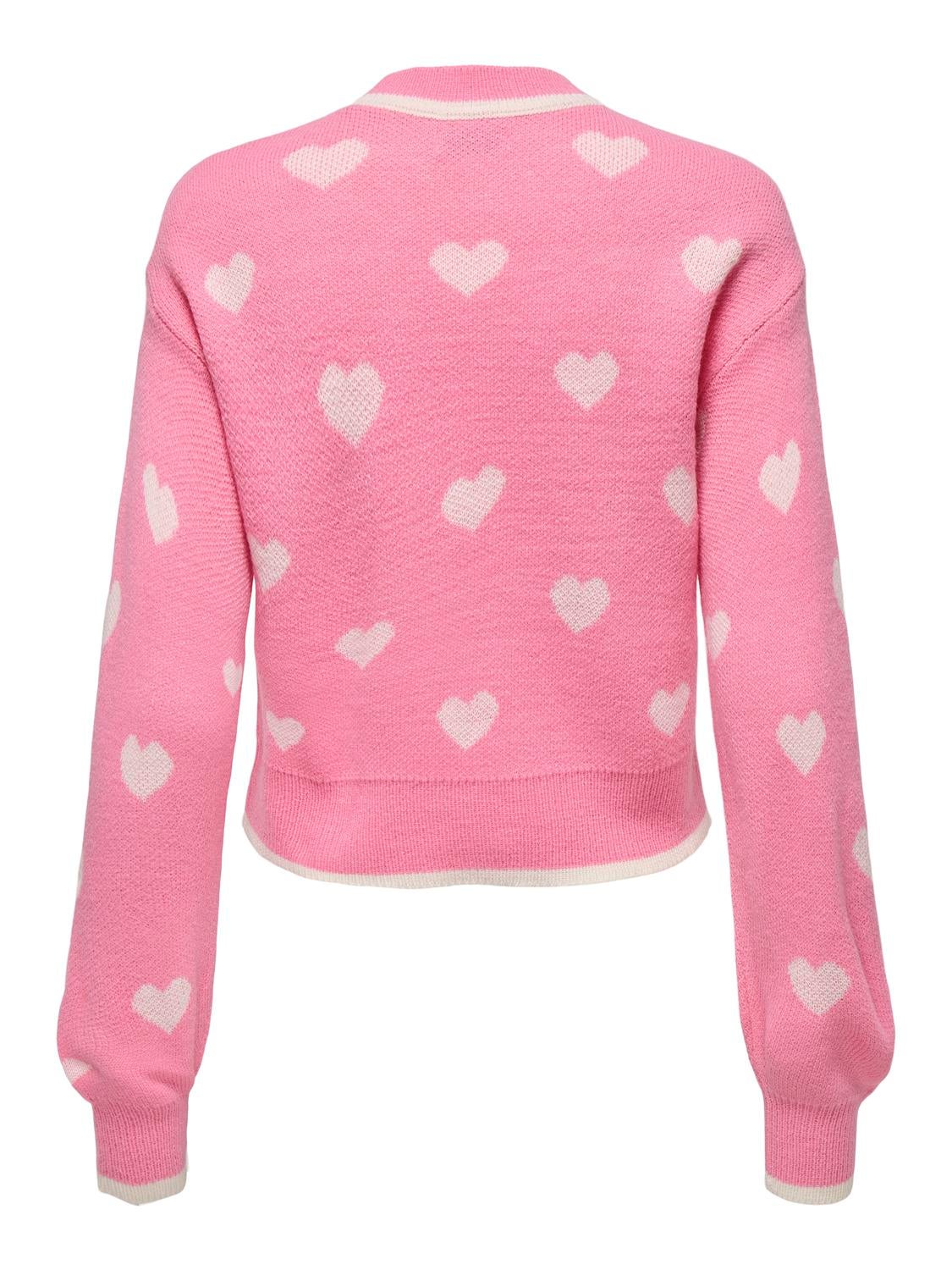 JDYROMANCE Strickpullover Sachet Pink