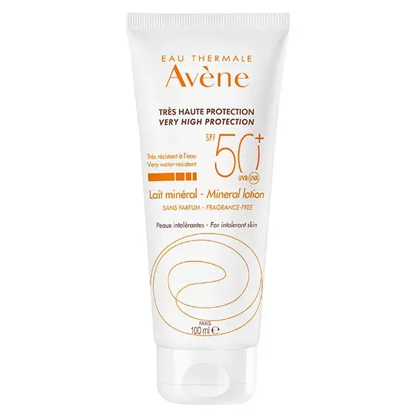 Leite Protetor Solar Mineral Avène FPS 50+ 100ml