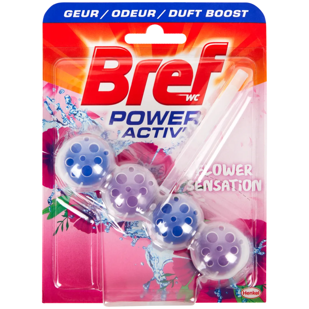 Bref Power Activ' toiletblok Flower Sensation 50 gram