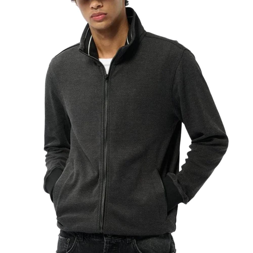 Teddy Smith Sweat Zippé Gris Homme Teddy Smith Floyd
