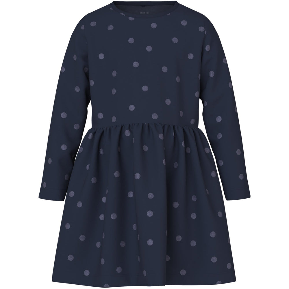 Køb Name It Navy Blazer Blue Ice Nmfvivian Ls Kjole