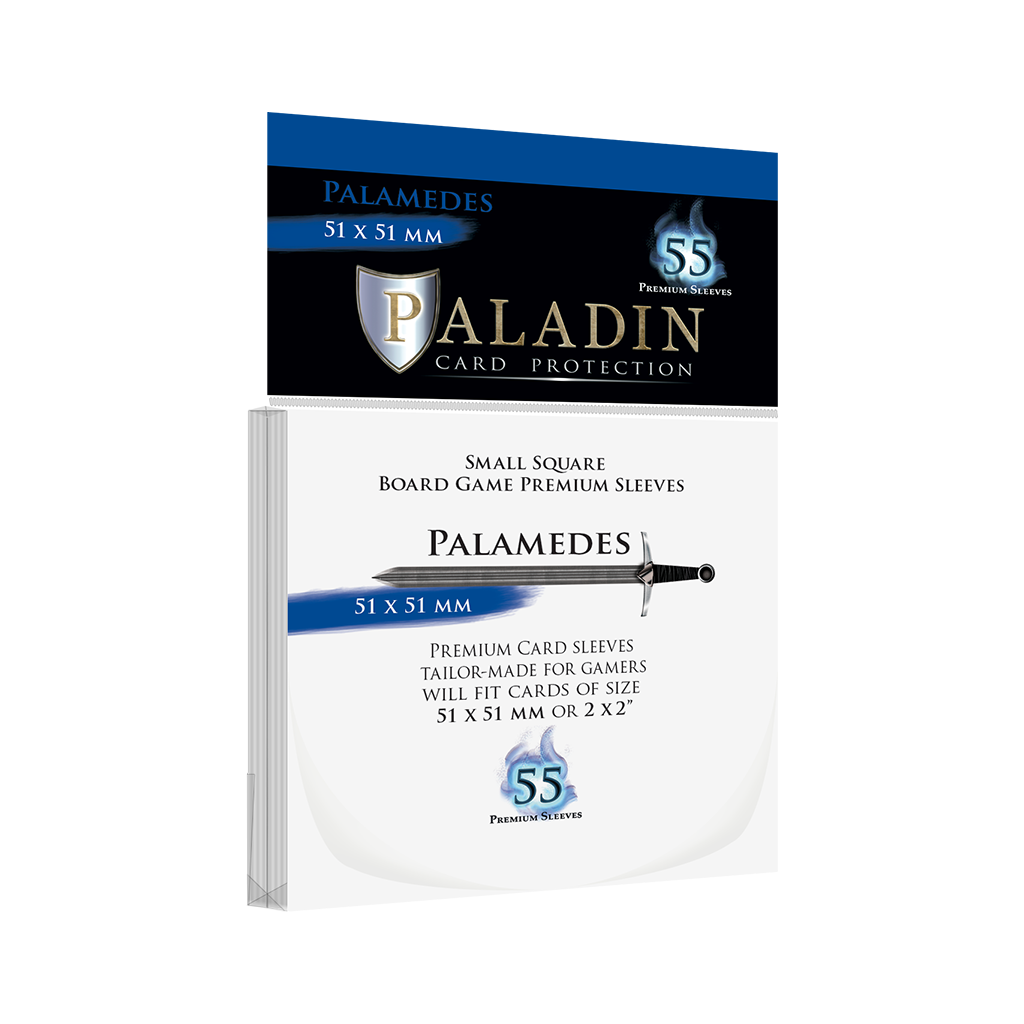 55 Protège Cartes Paladin - Palamedes - Small Square 51 x 51 mm