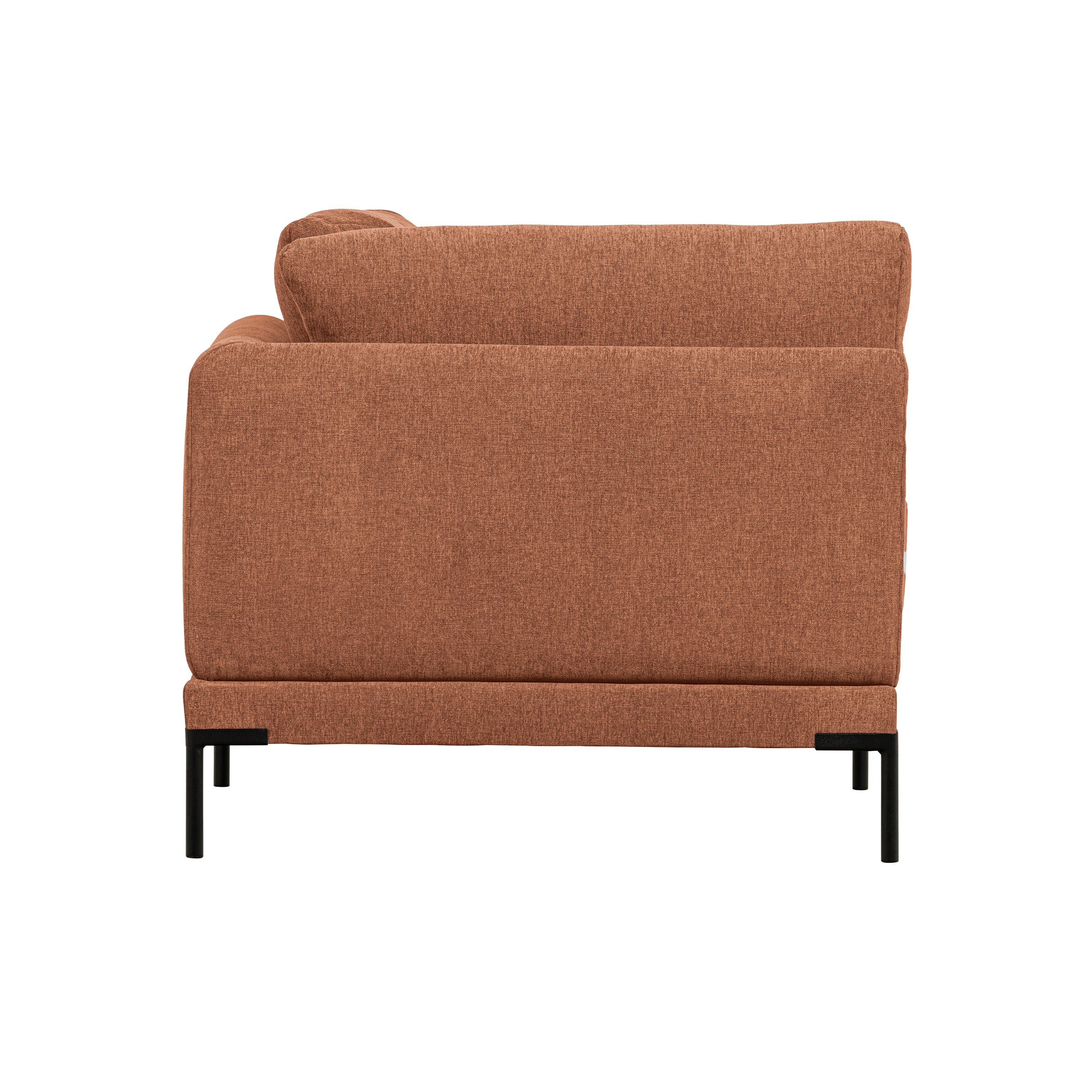 vtwonen Couple Bank Hoekelement - Polyester - Rust Melange