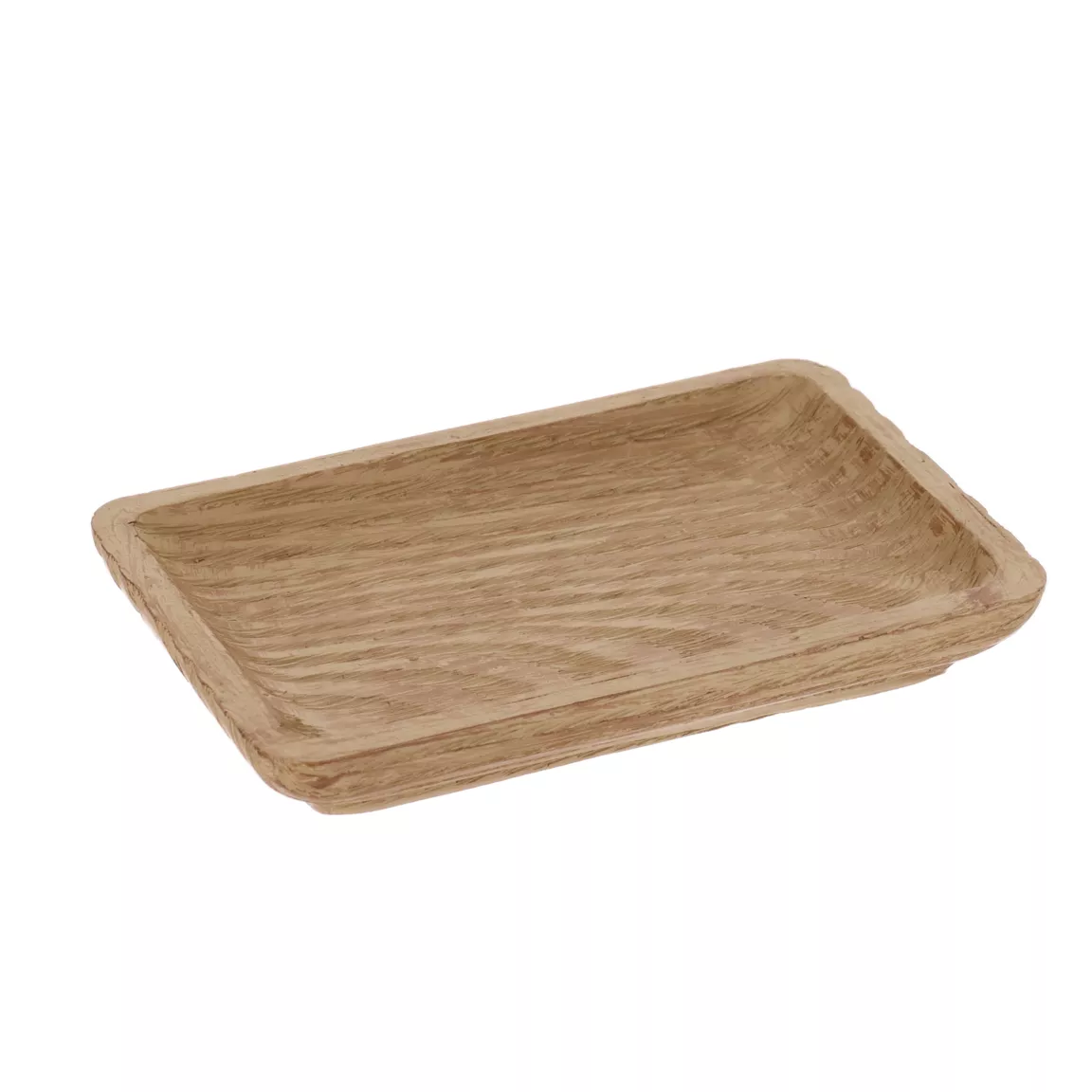 Set d'accessoires salle de bain façon chêne Scandi Beige