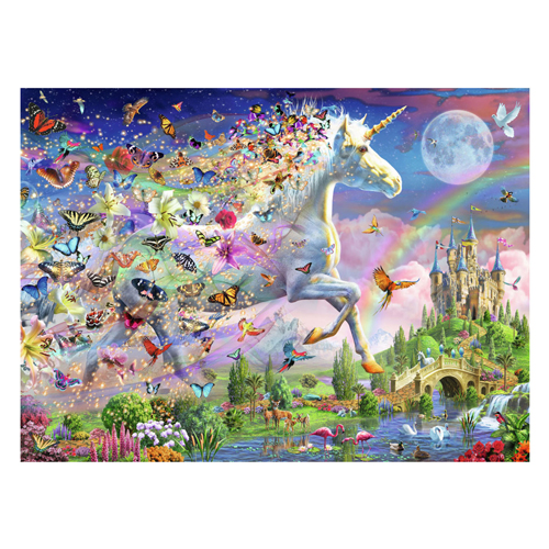 Legpuzzel XXL Fantasy Unicorn Star Line, 200st.
