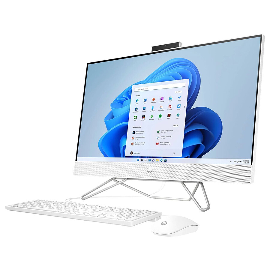 HP All-in-One 27-cb0025nf - Blanc