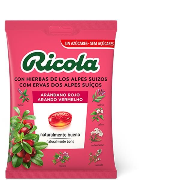 Rebuçados Sem Açúcar Arando Vermelho