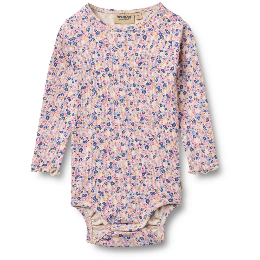 Køb Wheat Pink Blue Flowers Body L/S Rie