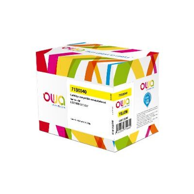 Cartouche laser compatible Lexmark 71B0040 - jaune - Owa K18132OW