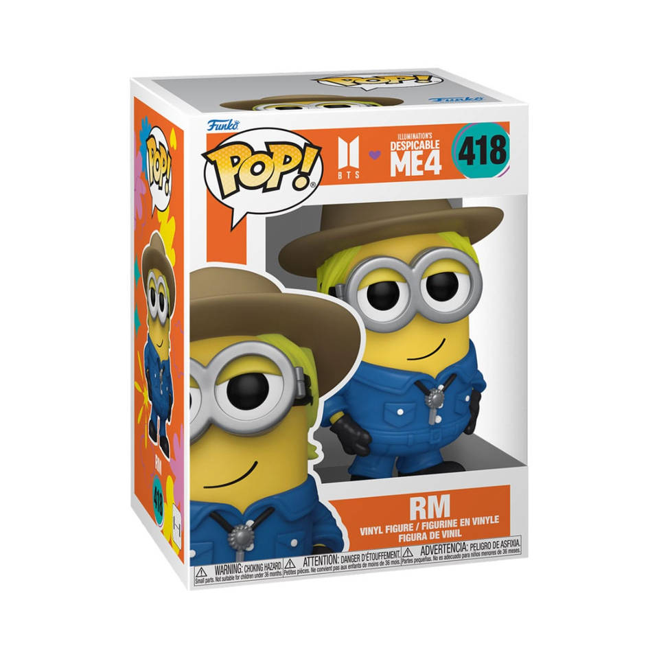 Funko Pop! figuur BTS x Verschrikkelijke Ikke 4 RM