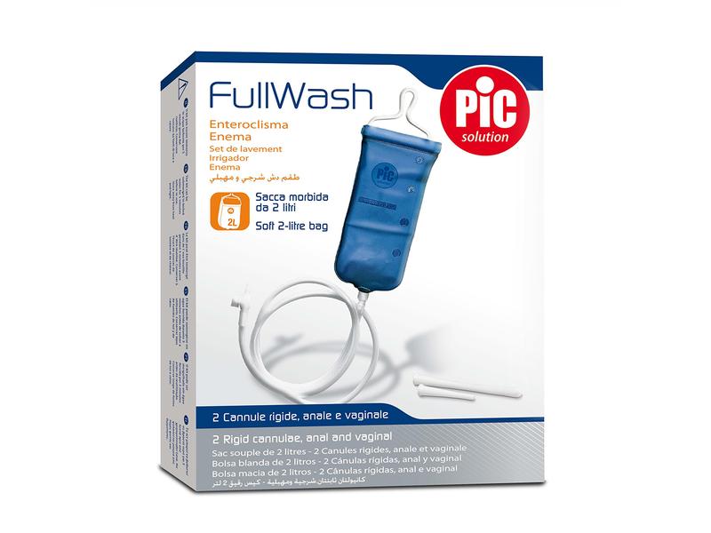 Pic Full Pic Full Wash Irrigator Set 2 Liter Set für Darmspülungen, Einläufe und Scheidenduschen