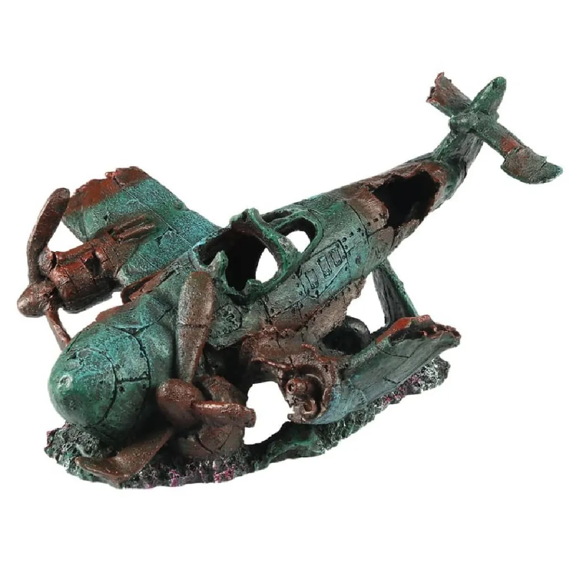 Décoration Avion Coulé - Aqua d'ella
