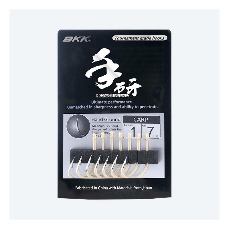 Hameçon Carpe Bkk Carp Hook Hand Ground - Par 10