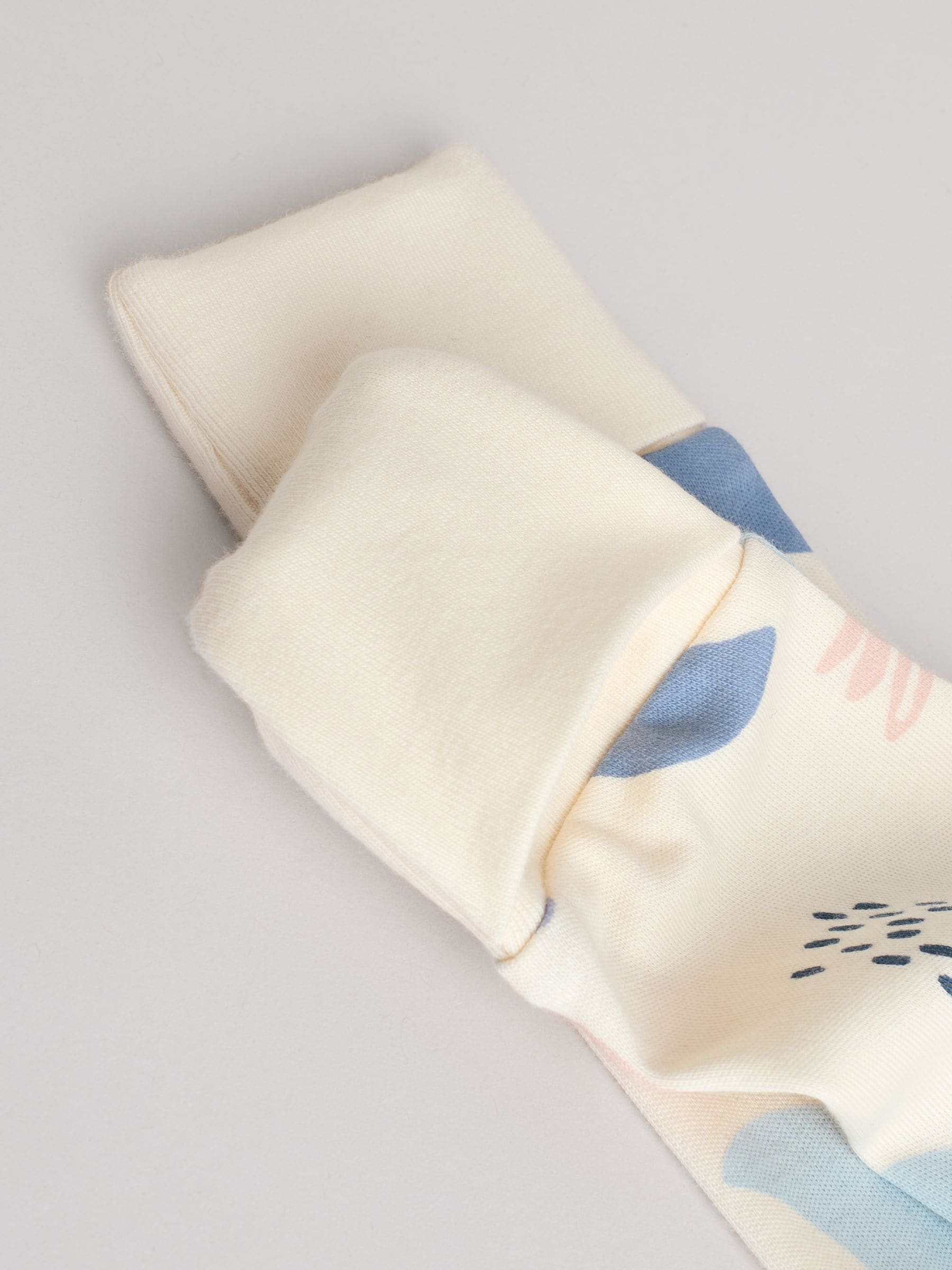 Blauw - Verpakking van 4 Baby slaappakjes zonder voetjes met tweewegrits (0mnd-3jr)