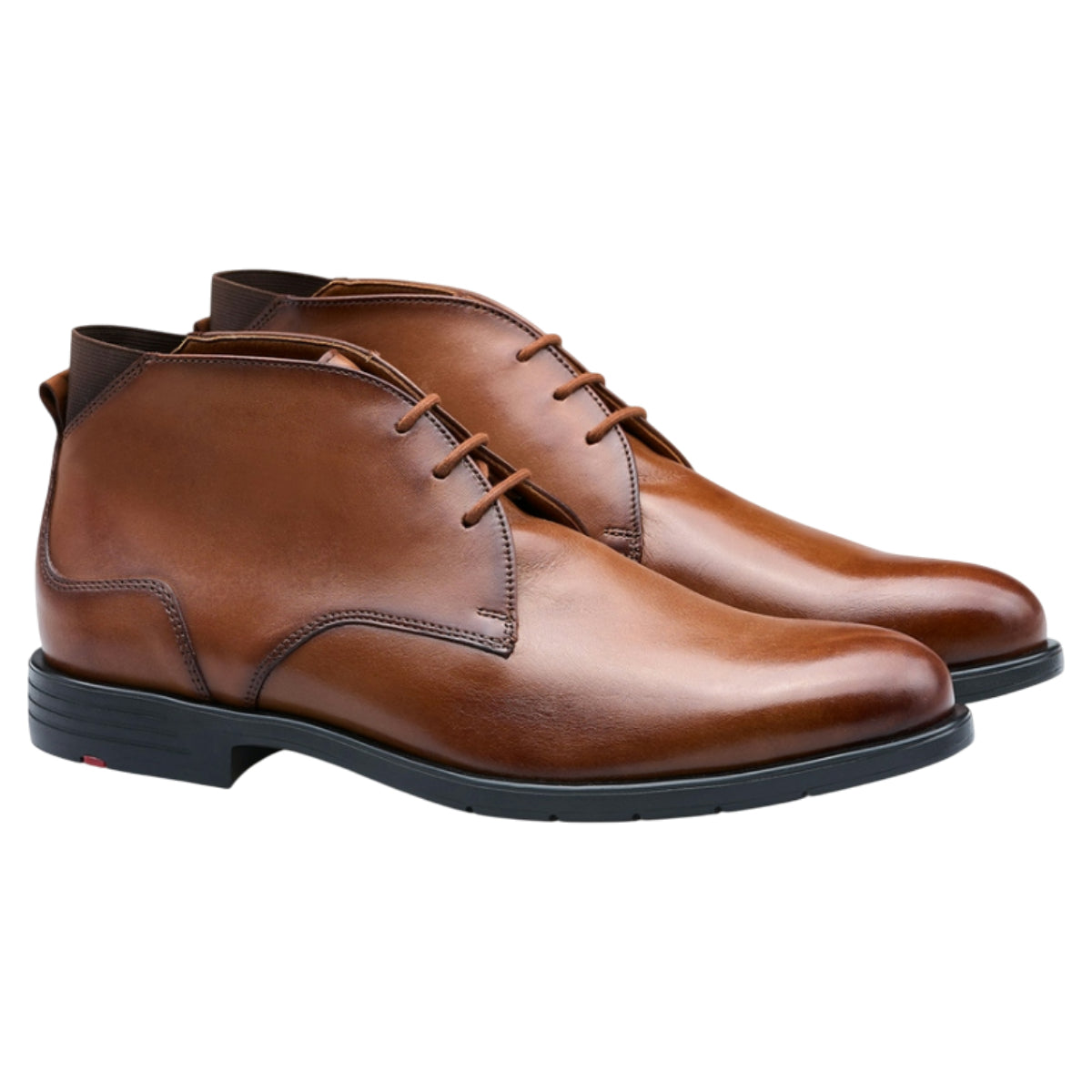 EEZY 325 Korte støvler, herre, cognac/brun