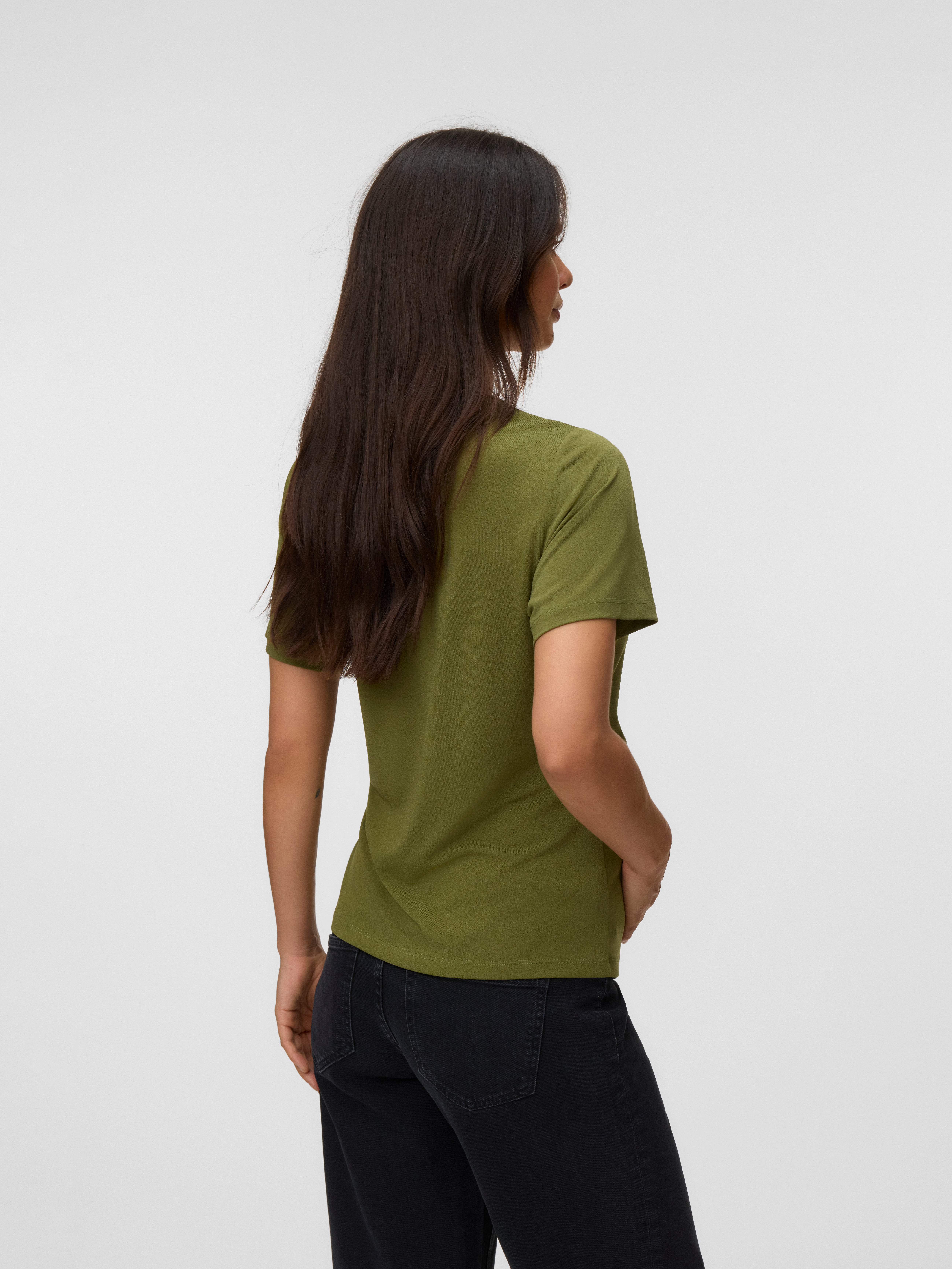 Regular fit O-hals Top