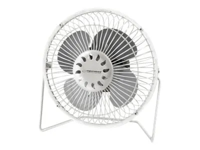 Esperanza YUGO - Køleventilator - på bord - 14 cm - USB - hvid
