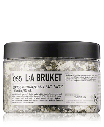 L:A BRUKET Cleansing 065 Sea Salt Bath Mint 450g