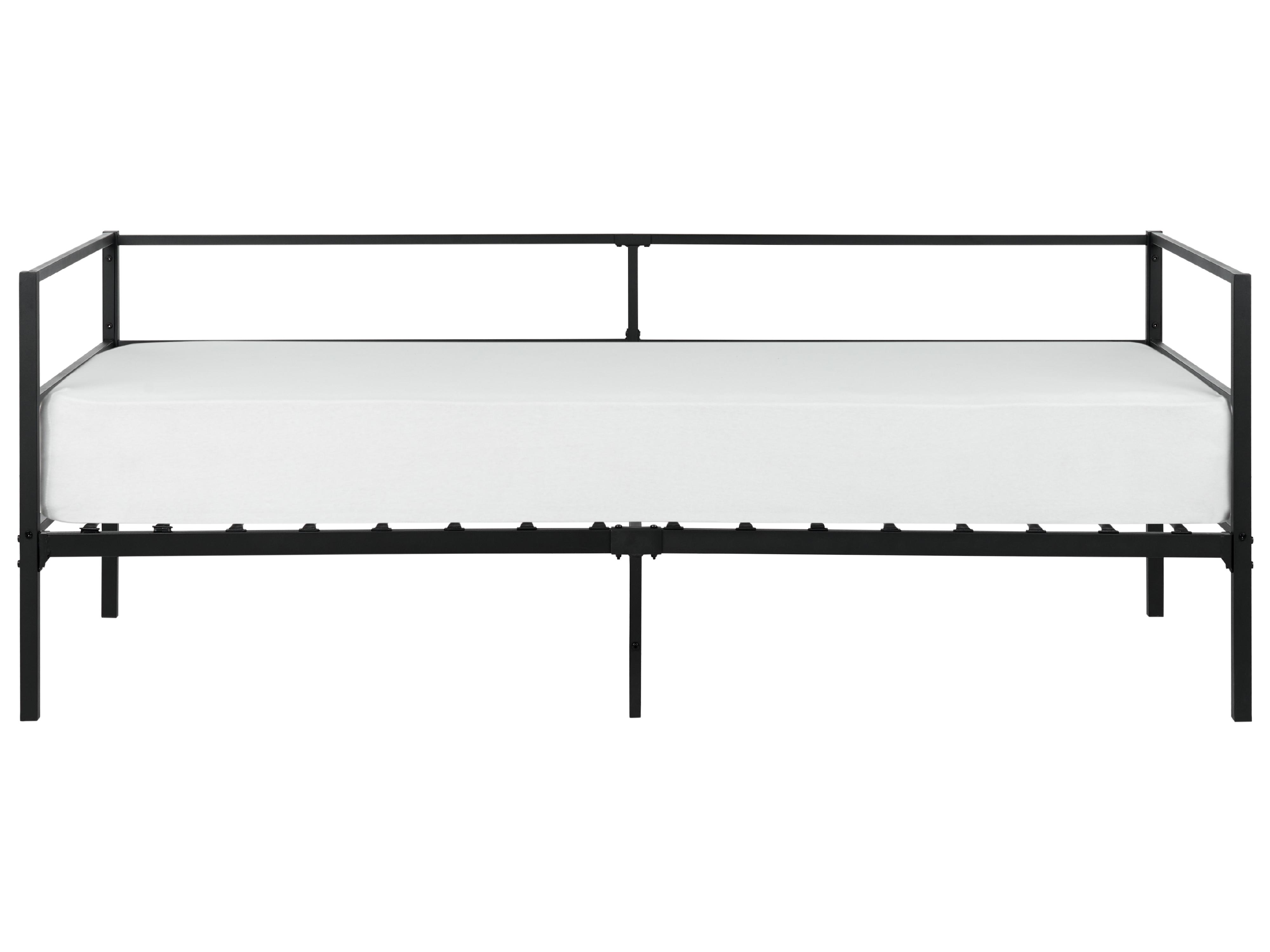 Bed Metaal BATTUT 90 x 200 cm Zwart
