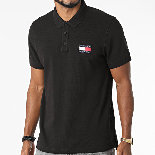 Polo Manches Courtes Badge 9444 Noir