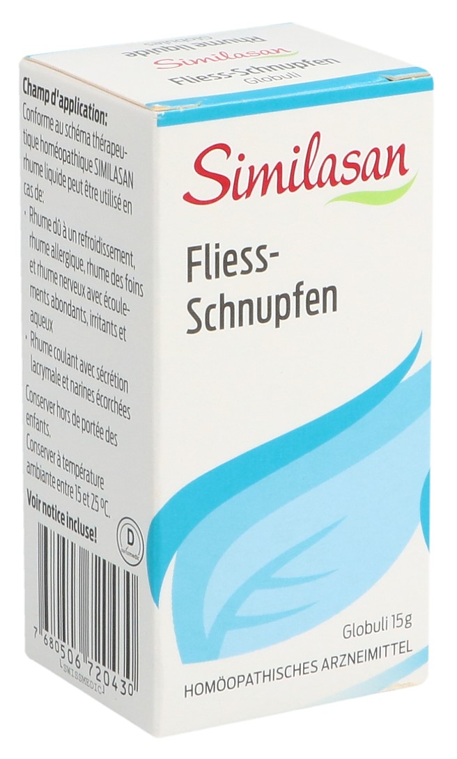 SIMILASAN Fliess-Schnupfen<br>15 g, Streukügelchen