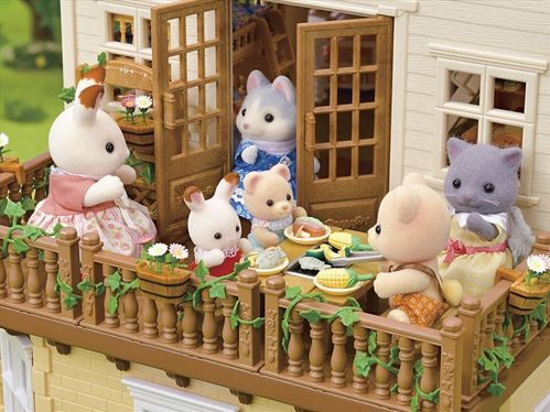 Sylvanian Families - Groot Poppenhuis met Geheime Speelkamer - Licht