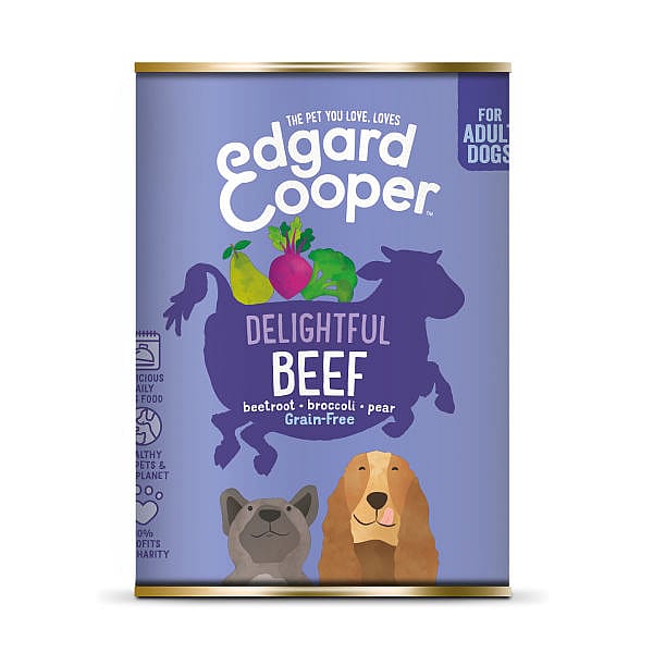 Edgard & Cooper Adult Blikjes Rund 6 x 400 gram