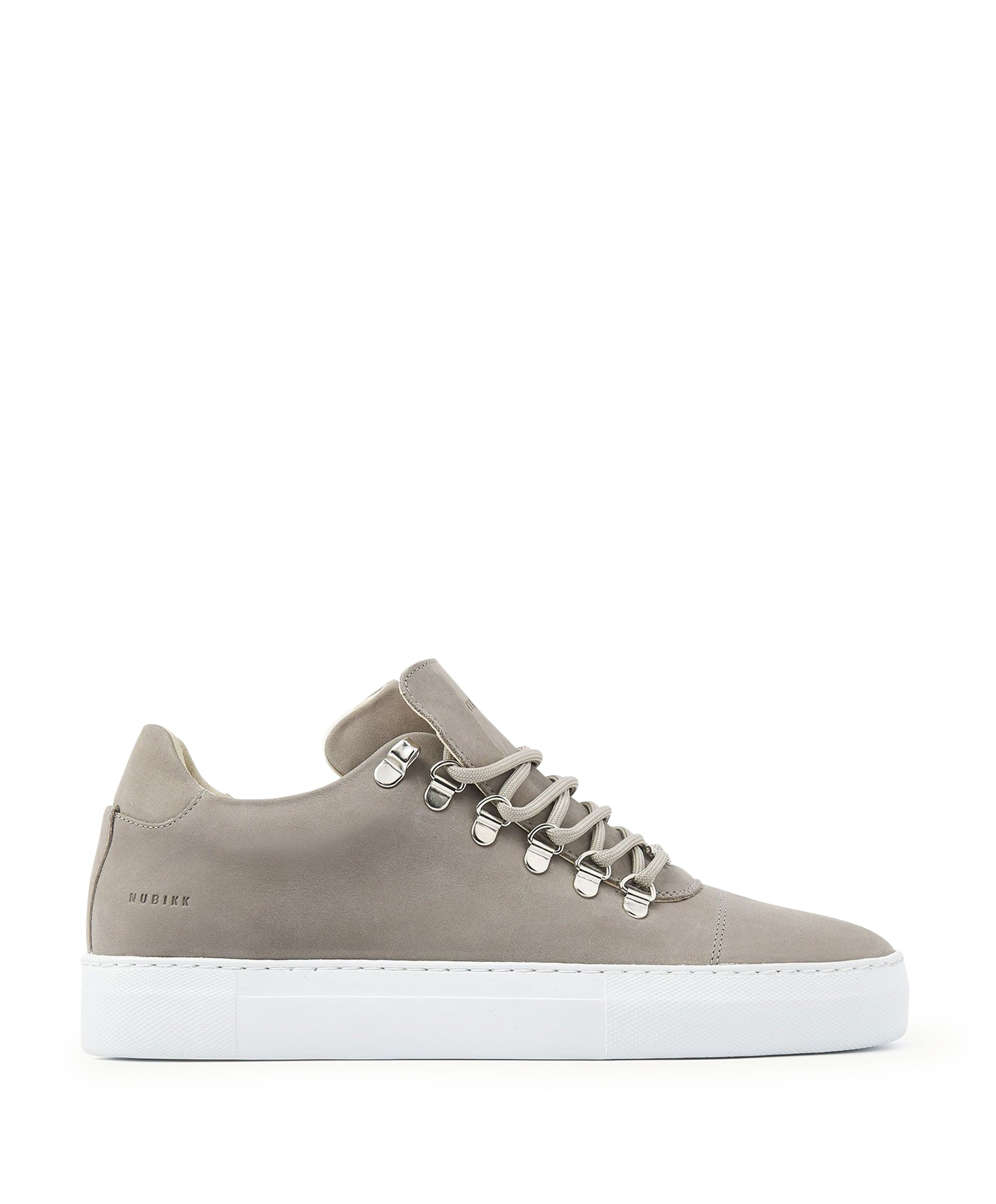 Nubikk Jagger Classic Nubuck  heren sneakers grijs